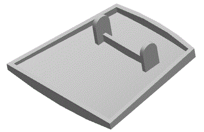 JJ6498-书立注塑模具设计-文稿夹底座【含UG三维图】