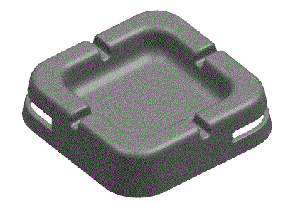 JJ6525-实用烟灰缸注塑模具设计【含UG三维图】