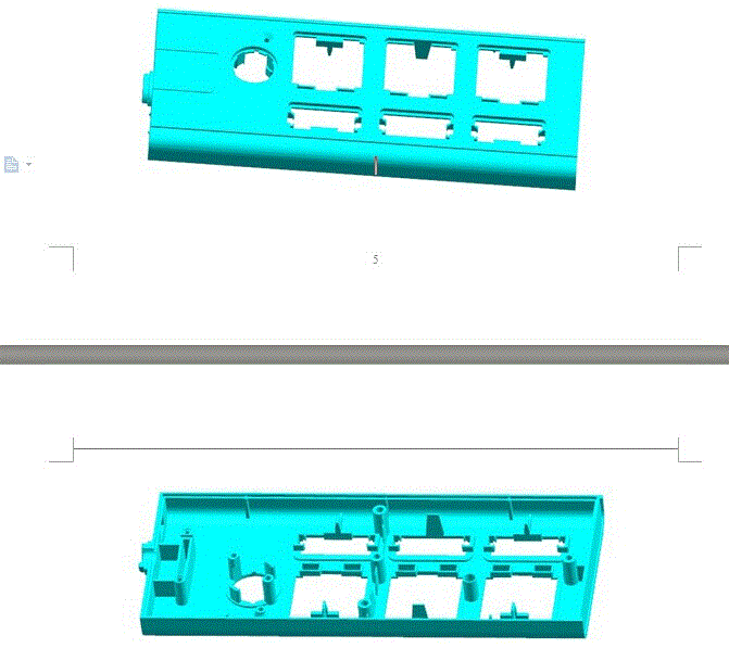 JJ6531-插线板上盖塑料模具设计【含UG三维图