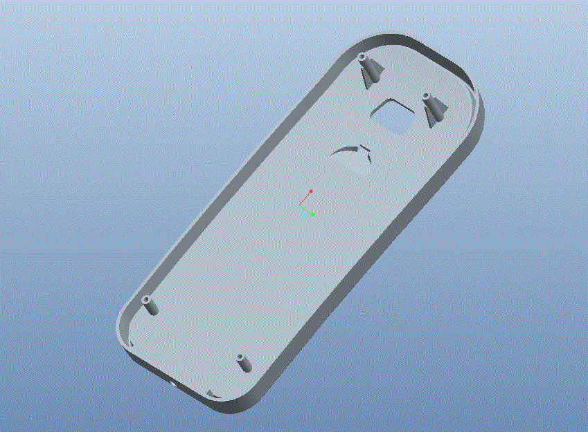 JJ6536-壁挂式电话壳注塑模具设计【含Proe三维图】