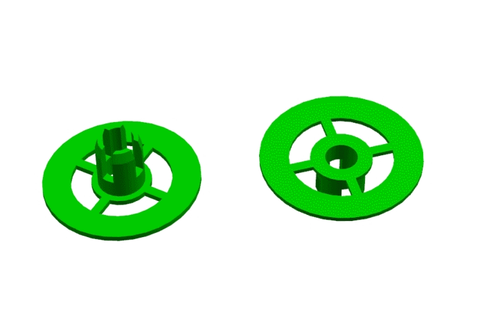 JJ6581-塑料环卡注塑模具设计【含UG三维图】