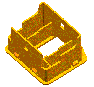 JJ6651-某汽车后车窗电动按钮座体注塑模具设计【含UG三维图】