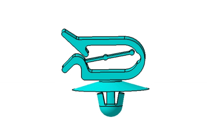 JJ6681-卡扣注塑模具设计【含UG三维图】