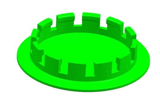 JJ6682-机油盖注塑模具设计【含三维图】