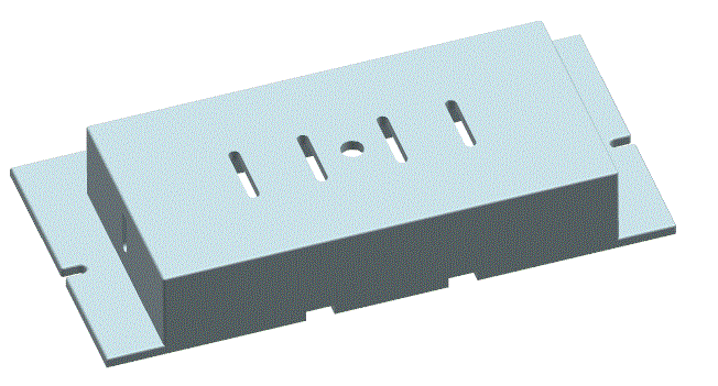 JJ6693-灯具配件注塑模具设计-长100【含UG三维图】