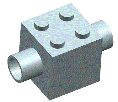 JJ6699-积木玩具零件的注塑模设计【含UG三维图】