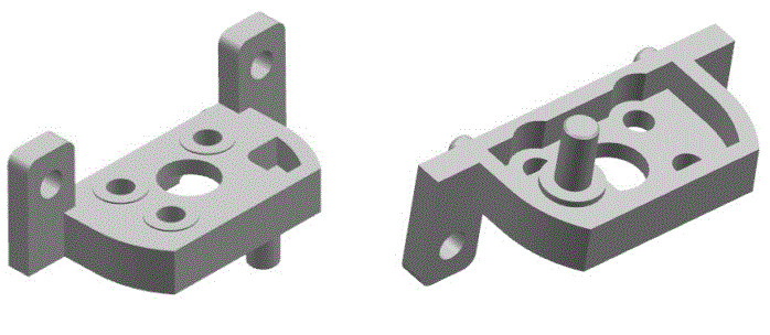 JJ6724-电机支架塑料模具设计【含Proe三维图】