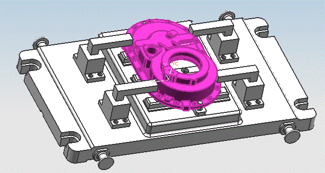 JJ6763-曼车桥主减速器液压镗铣夹具设计【含UG三维图】