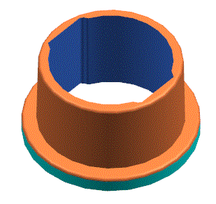 JJ6786-电器套圈注塑模具设计-1模2腔点浇口【含UG三维图】