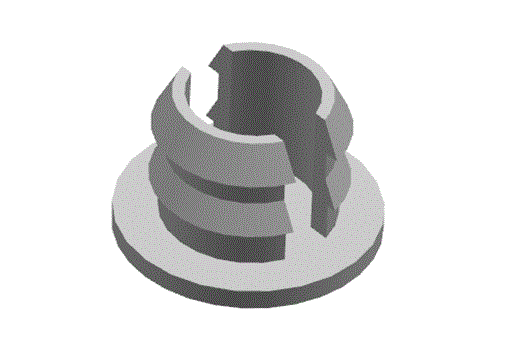 JJ6793-水杯提带连接扣注塑模具设计【含UG三维图】