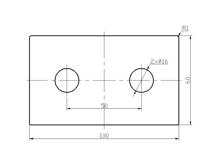 JJ6795-定位板落料冲孔模设计-长100