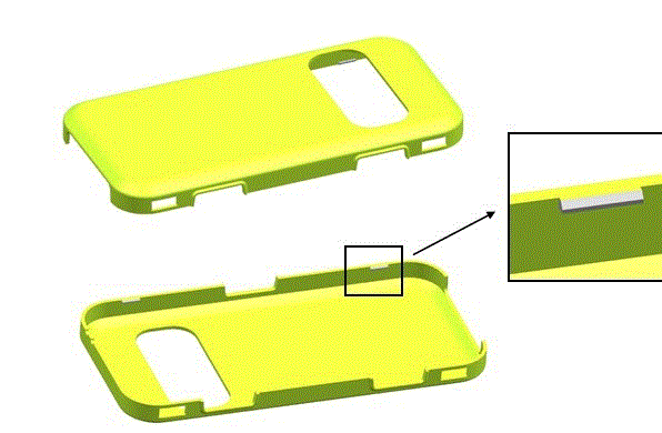 JJ6812-诺基亚N86手机后盖的注塑模具设计【含三维图】