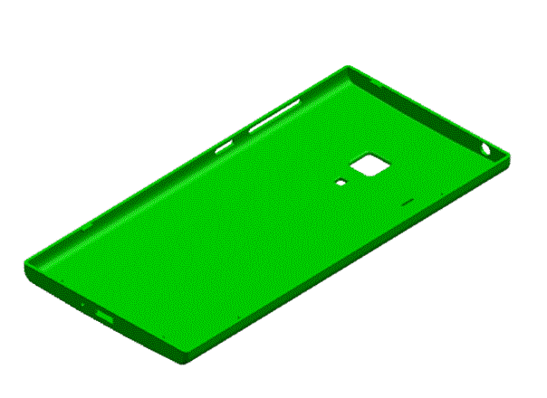 JJ6819-红米手机后盖注塑模具设计【含三维图】