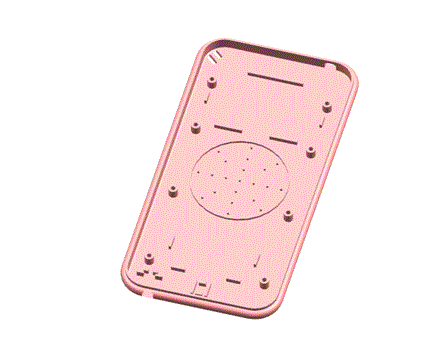 JJ6820-玩具手机后盖注射模设计及数控仿真加工【含UG三维图】