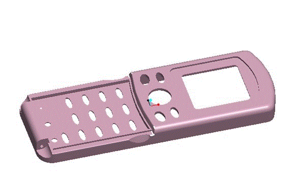 JJ6821-手机面板注塑模具设计【含UG三维图】