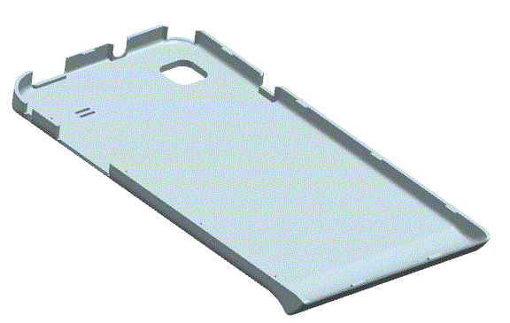 JJ6823-三星GT-I9018手机外壳后盖注塑模具设计【含模流分析及三维图】