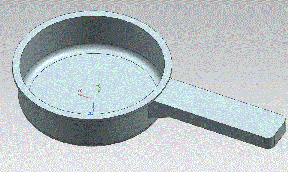 JJ6831-儿童平底锅玩具注塑模具设计【含UG三维塑件图】