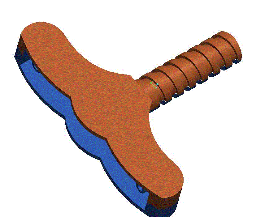 JJ6834-红酒开瓶器注塑模具设计【含UG三维图】