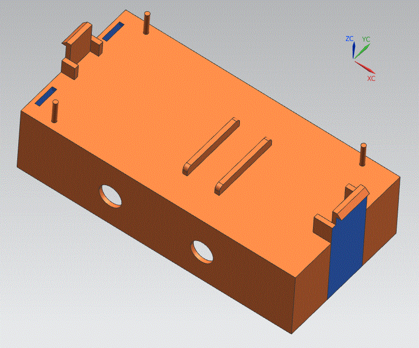 JJ6835-玩具车电池盖注塑模具设计【含UG三维图】