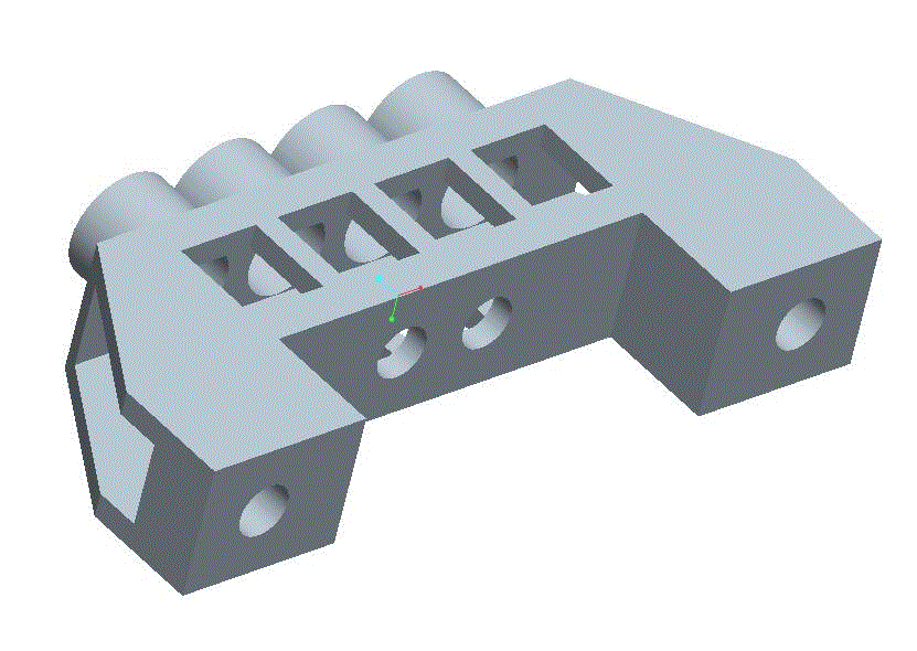 JJ6840-4位桥型接线端子注塑模具设计【含三维图】