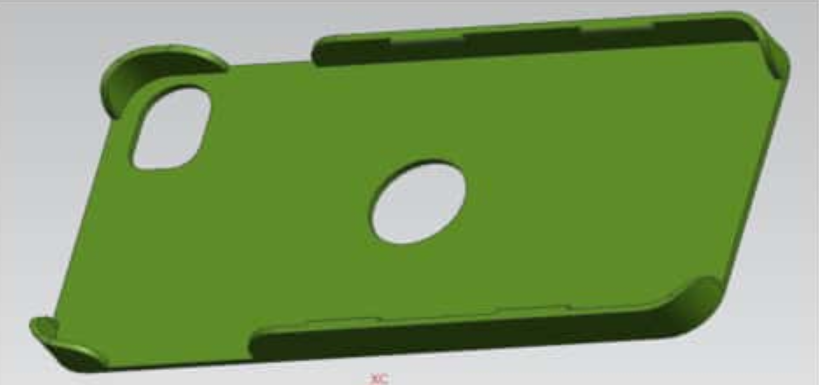 JJ6846-苹果7手机保护壳的注塑成形工艺及模具设计
