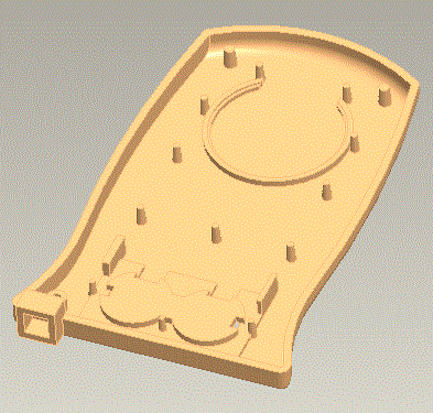 JJ6857-计算器后盖注塑模具设计【含UG三维图】