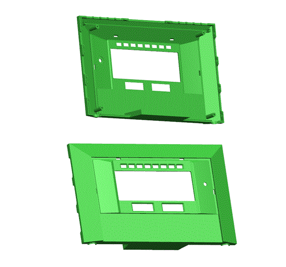 JJ6859-显示器后壳后盖的注塑模具设计【含UG三维图】