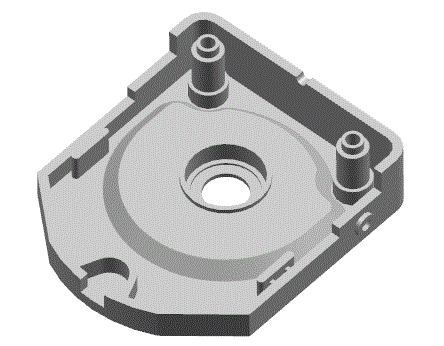 JJ6876-PA恒流泵泵壳体注塑模具设计【含UG三维图】