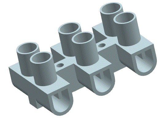 JJ6883-HTC-23型端子座零件注塑模具设计【含三维图】