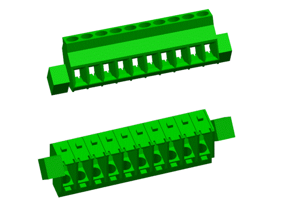 JJ6884-FE235型变压器用接线头注塑模具设计【含UG三维图】