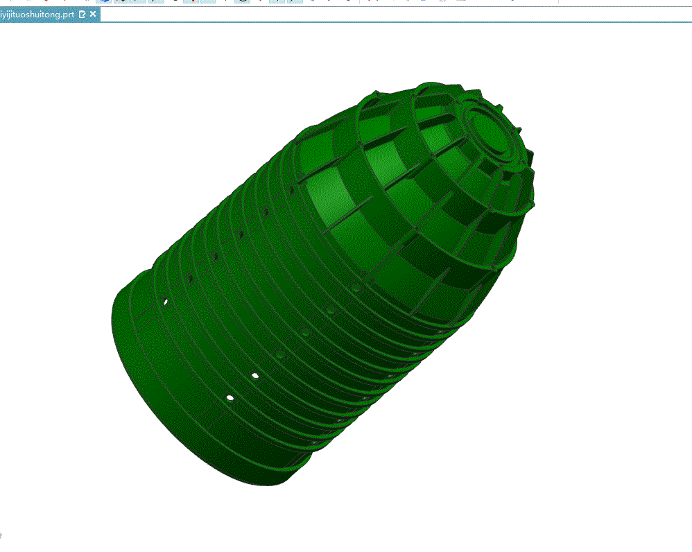 JJ7543-双缸洗衣机脱水桶注塑模具设计【含UG三维图】