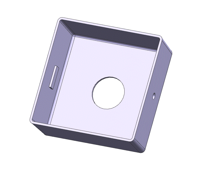 Z1176-带孔内凸方形盖注塑模具设计【含UG三维图】