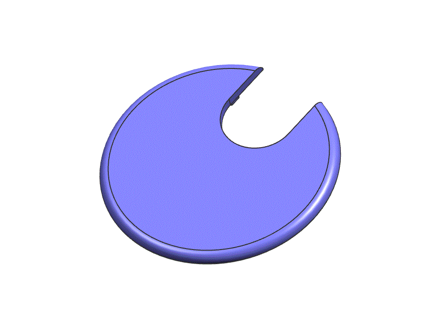 JJ7550-电脑桌穿线卡-卡环注塑模具设计【含UG三维图】