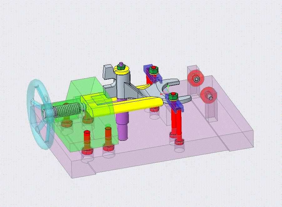JJ7615-变速器换挡叉工艺及铣下缺口宽51两内侧面夹具设计【含Proe三维图】