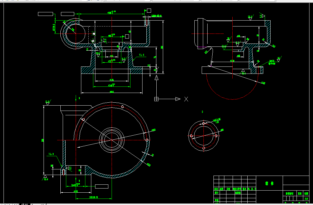 K1177-箱体零件的工艺规程及镗Φ72内孔夹具设计