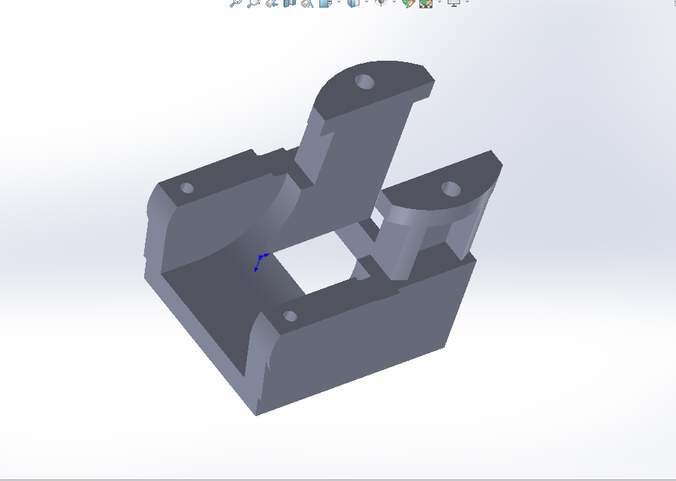 P422-拉杆弹簧座加工工艺及粗铣2×φ14孔端面夹具设计[含SW三维图]