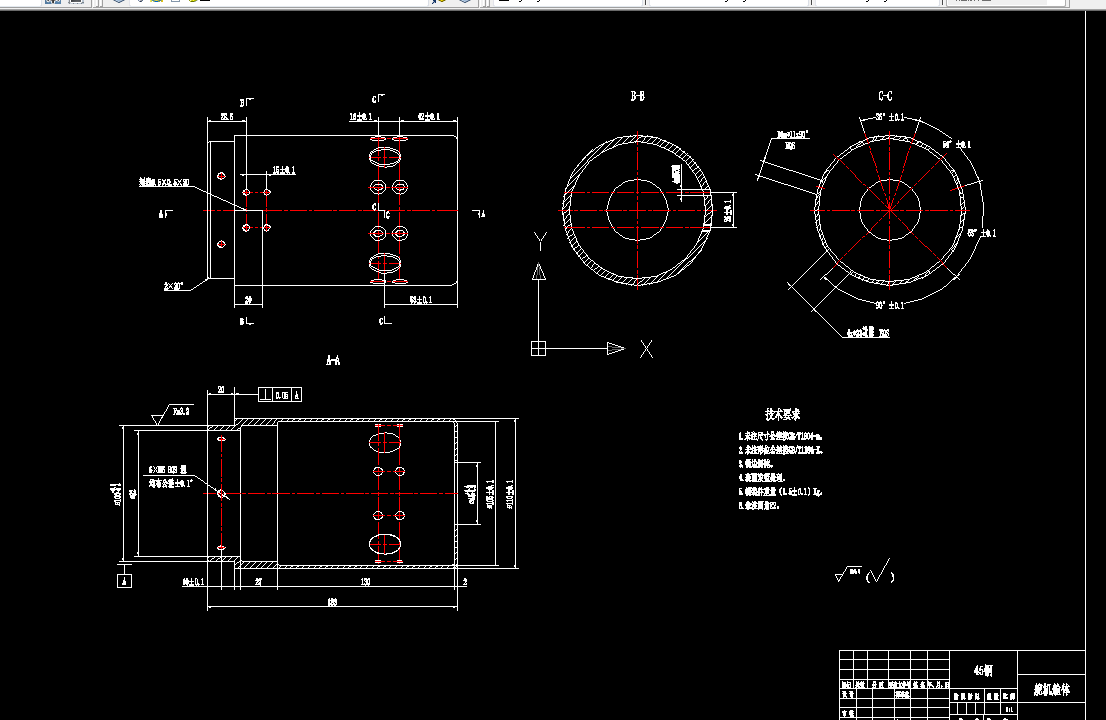 P429-舵机舱体加工工艺及车φ100孔夹具设计