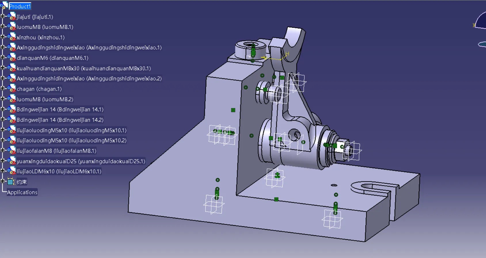 K1255-叉杆加工工艺及铣R23圆弧面夹具设计[含三维图]