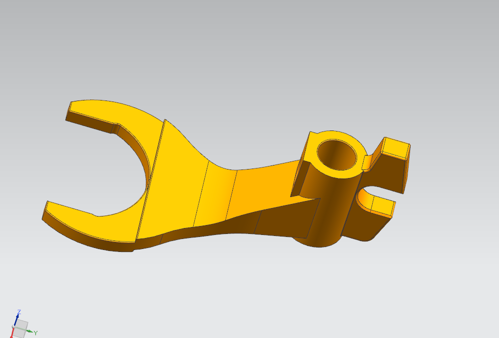 K1265-变速器换挡叉工艺及钻M10孔夹具设计[综合工艺卡+UG三维零件图]