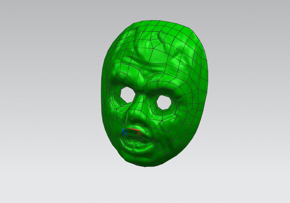 JJ7686-面具的注塑模具设计[含UG三维图]