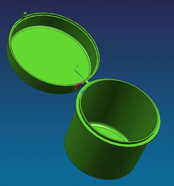 JJ7725-折叶盒注射成型模具设计-折页盒[含UG三维图]