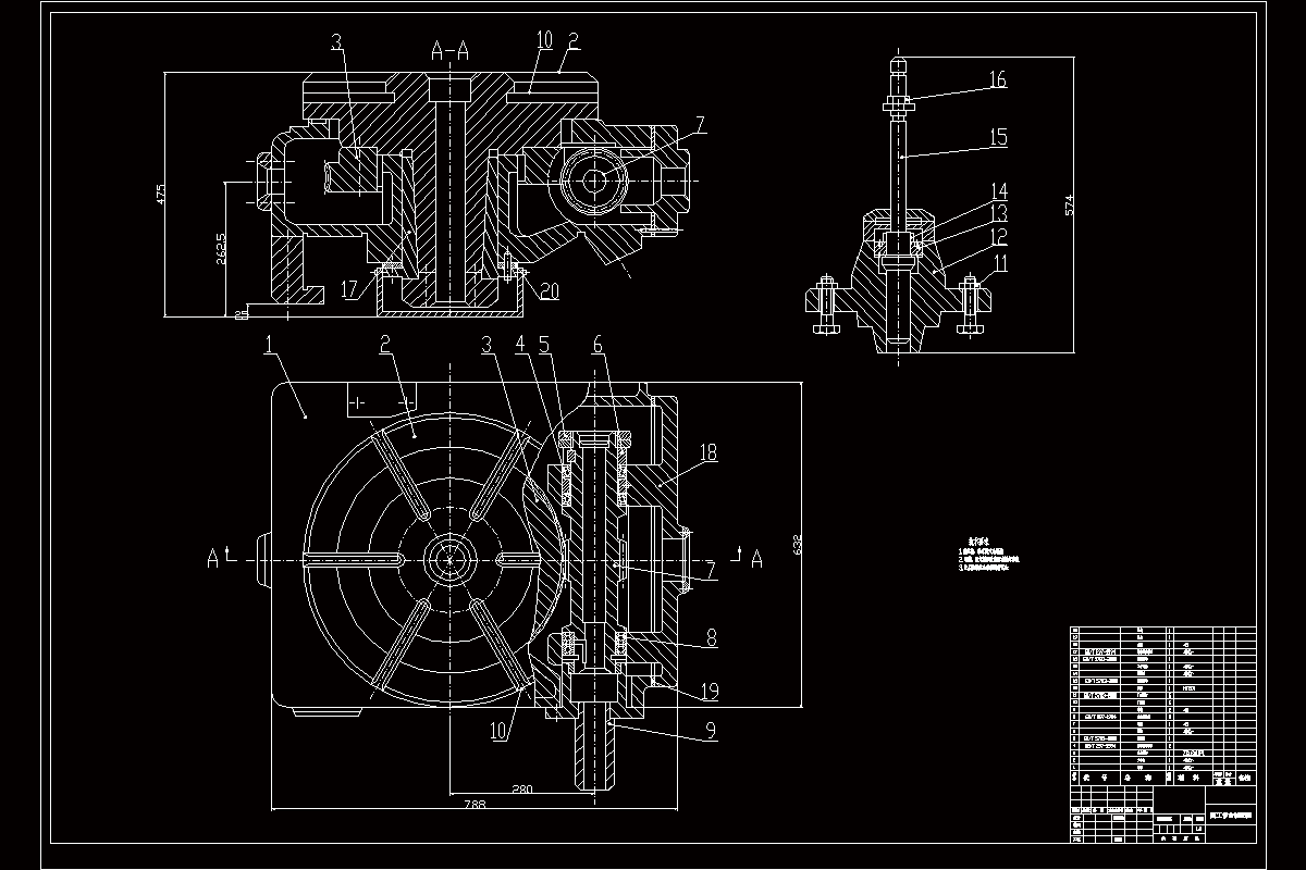 JJ8045-数控滚齿机的Z轴圆工作台进给机构设计