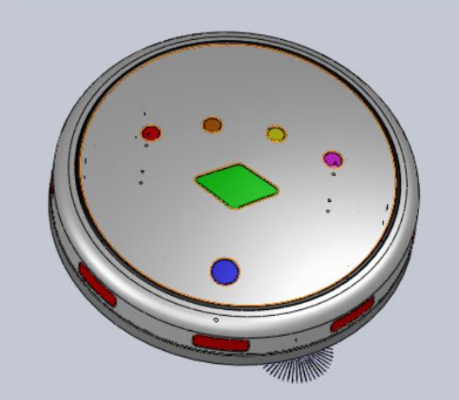 Q774--室内智能扫地机器人的设计[含SW三维图]