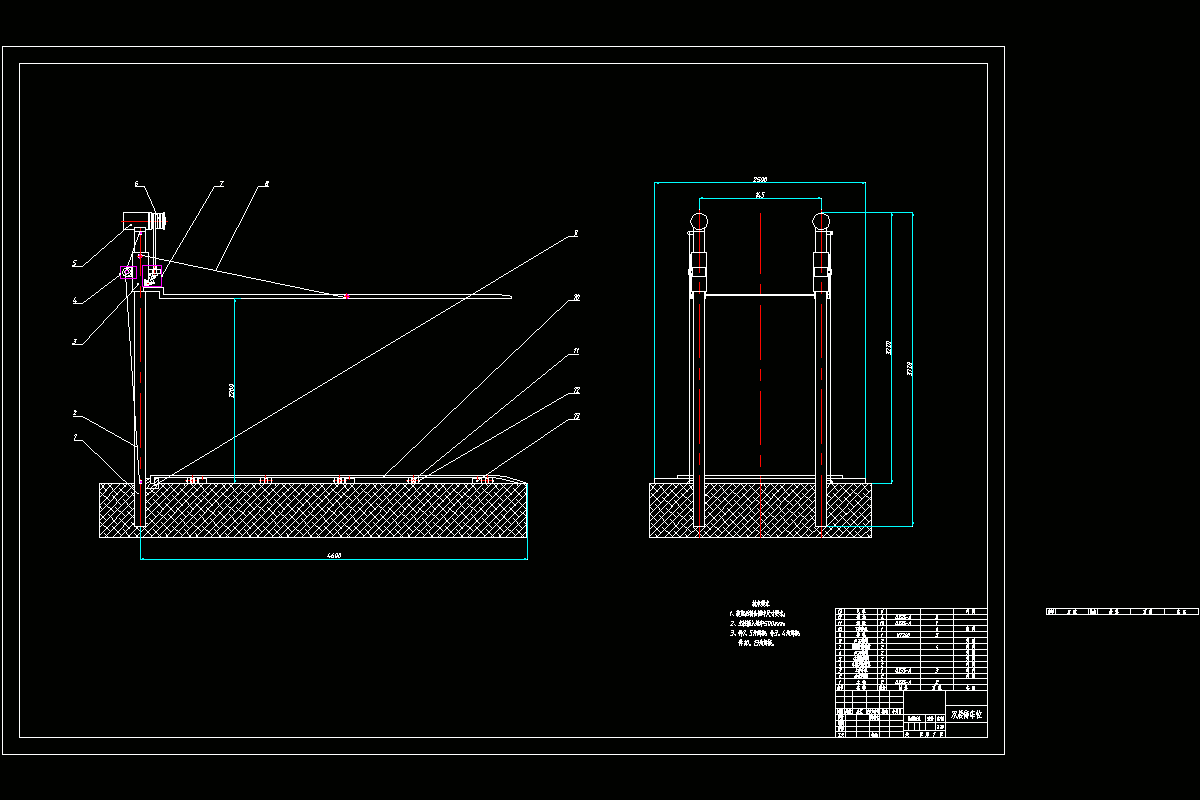JJ8054-线驱动双层停车位设计