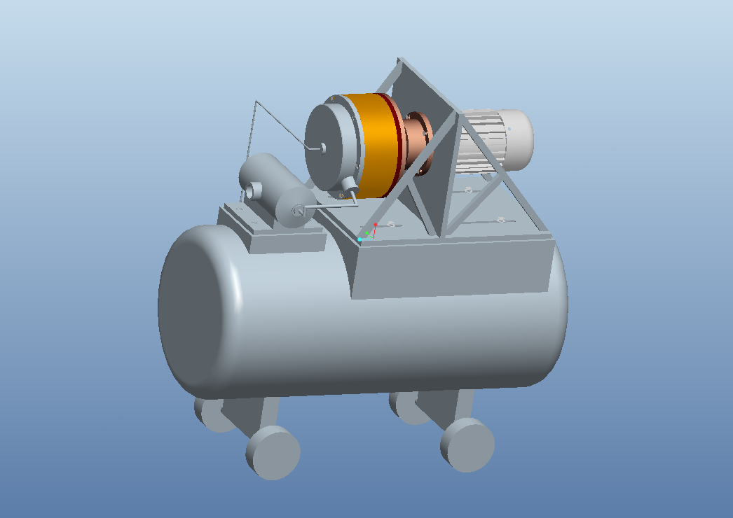 P548-涡旋空气压缩机及核心零件工艺规程设计[含Proe三维图]
