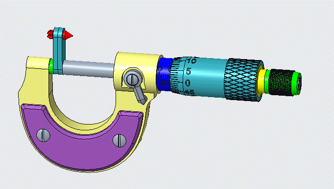 JJ8241-内螺纹中径专用检具千分尺结构设计[含Creo三维图]