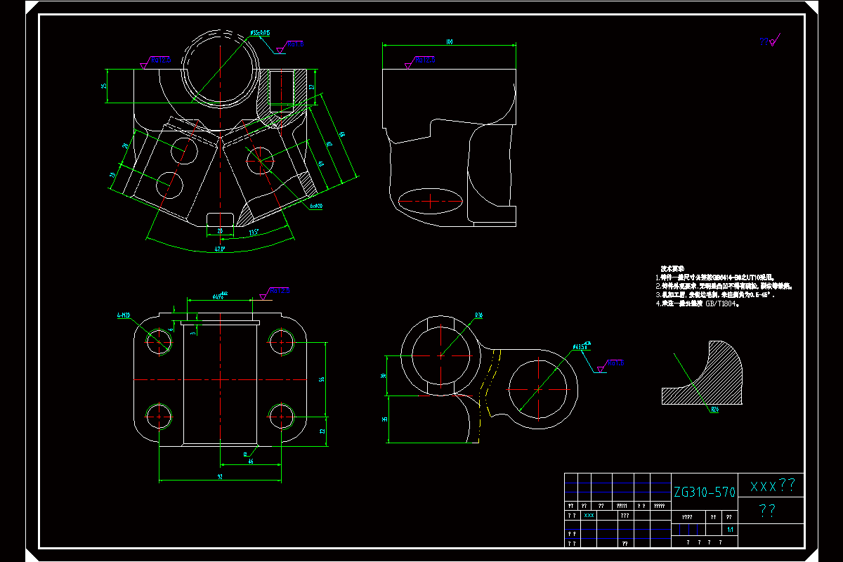JJ8334-3D打印技术在支座及钻夹具设计中的应用-右支架[含SW三维图]