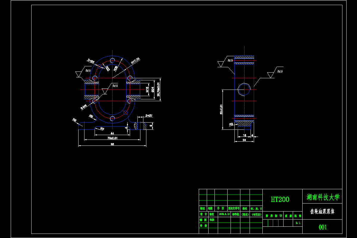 JJ8336-3D打印技术在齿轮油泵泵体及夹具设计中的应用[含SW三维图]