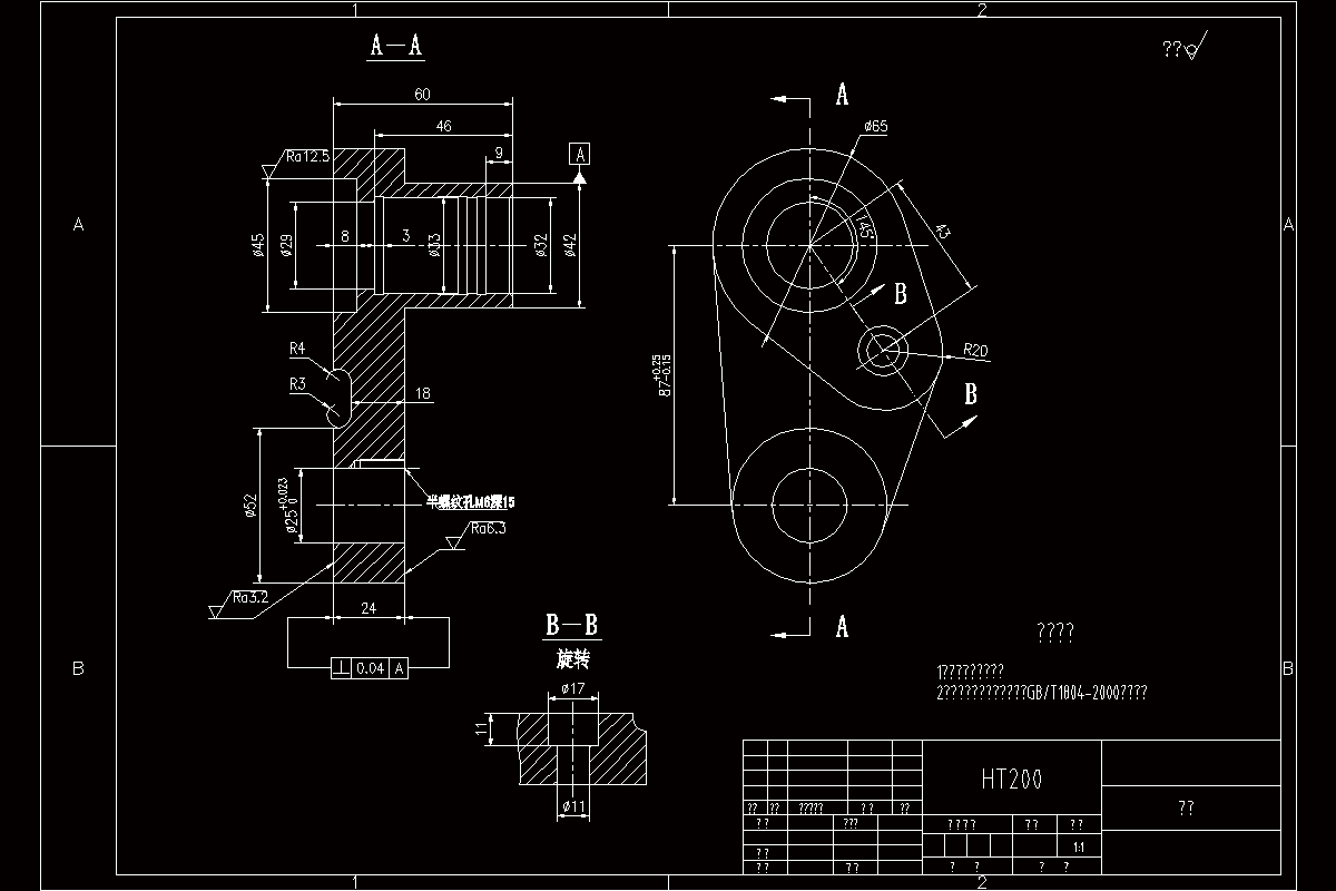 JJ8341-支架加工工艺及车床夹具设计[含Proe三维图]