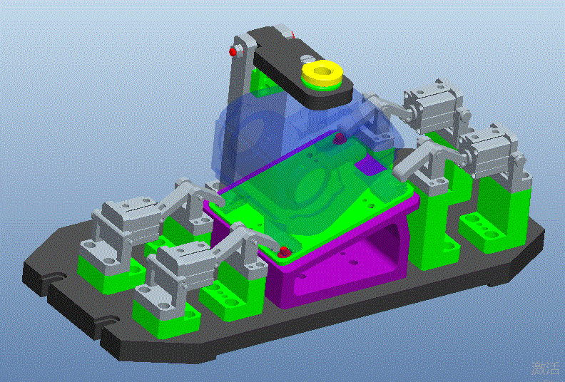 JJ8345-曲轴箱体加工工艺及钻床夹具设计[含Proe三维图]